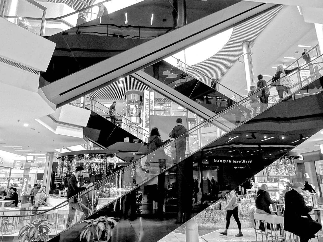 Consumer Spending in a mall