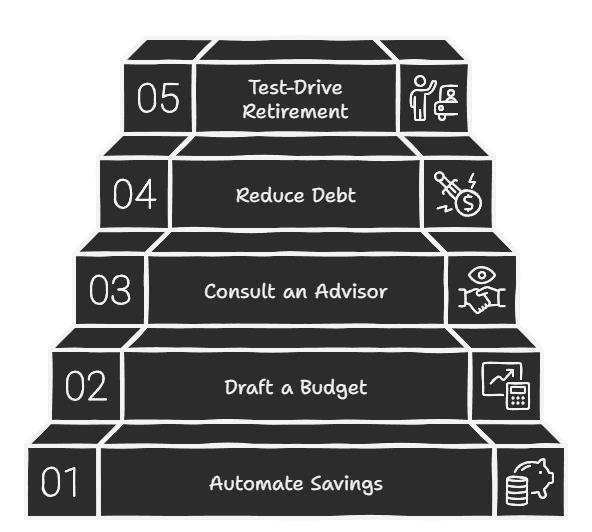 5 Steps to Start Today visual selection